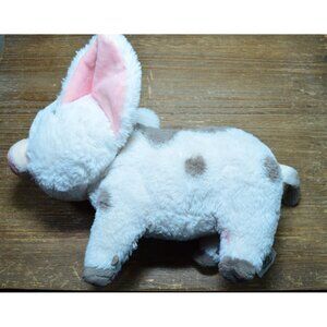 Disney Store Moana Pua Plush Pig Stuffed Animal Toy White Spots Piglet Spotted
